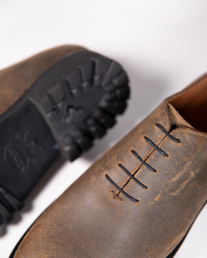 Miquel uR - Mole Waxed Suede - 780
