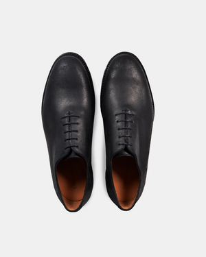 Miquel uR - Black Waxed Suede - 780