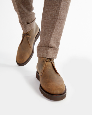 Albert - Mole Waxed Suede - 780 - Vibram Cristy