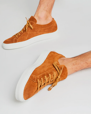UNO - COGNAC SUEDE - IVORY