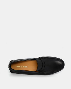 Barcelona Penny Strap - Black Calf