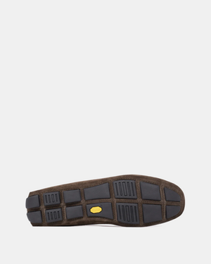 Barcelona Penny Strap - Olive Suede