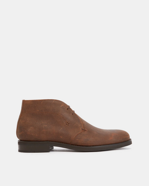 Chukka - Brown Waxed Suede - 780