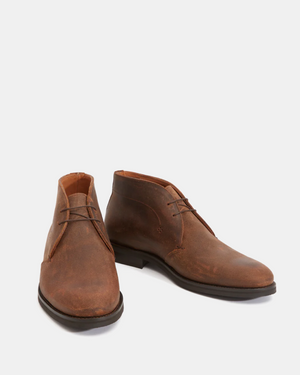 Chukka - Brown Waxed Suede - 780