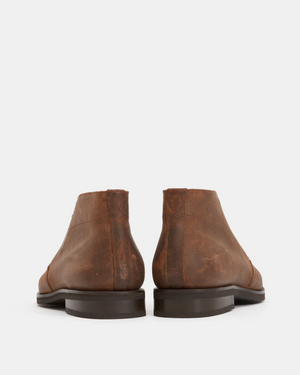 Chukka - Brown Waxed Suede - 780