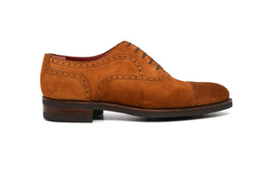 Outlet -  William - Tobacco Suede - 371