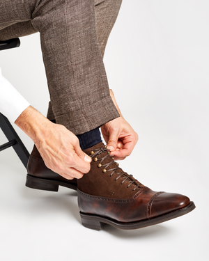 Guillaume - Museum Brown | Suede - 358 - Vibram