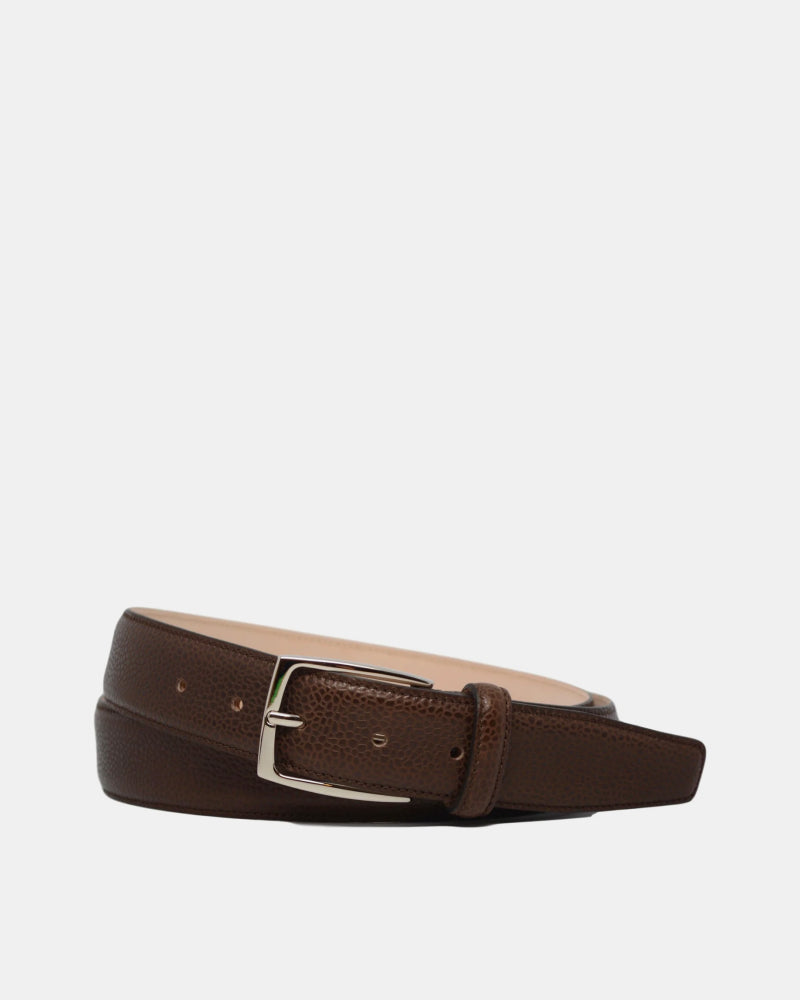 Matching Belt - Brown Grain