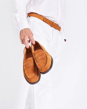 Peter - Tobacco Suede - 435 - Rubber